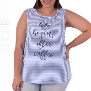 Terra & Sky cute plus size tank